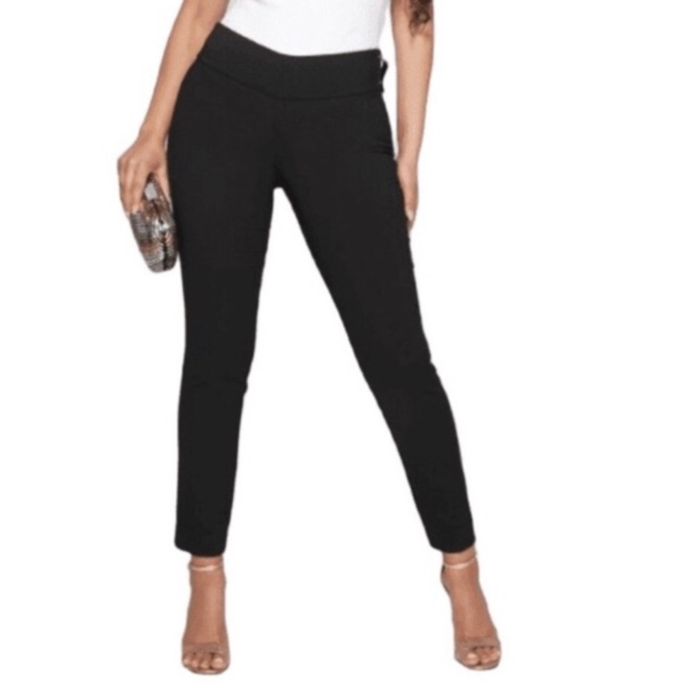 Kenneth Cole NY Black Basic Casual Career Office Ankle Pants 2P